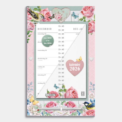 Brocante Omslag Kalender 2026