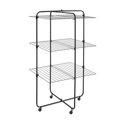 Tomado-Metaltex dijon onyx droogtoren 33 m drooglengte zwart