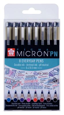 Fineliner sakura pigma micron 0.4mm ass Fineliner sakura pigma micron 0.4mm ass