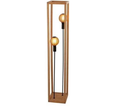 Searchlight Vloerlamp houtSquare - EU54742-2NA