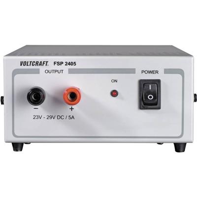 VOLTCRAFT FSP 2405 Labvoeding, vaste spanning 23 - 29 V/DC 5 A 145 W Aantal uitgangen: 1 x VOLTCRAFT FSP 2405 Labvoeding, vaste spanning 23 - 29 V/DC 5 A 145 W Aantal uitgangen: 1 x