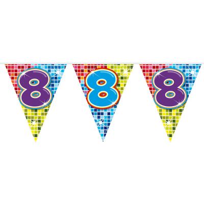 Folat BV Mini vlaggenlijn blocks 8 jaar, 6mtr.