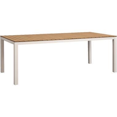 Tuintafel Toulon - zand - 74x212x100 cm