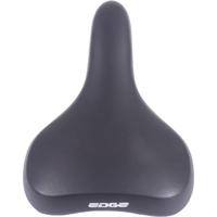 Edge Fietszadel towny met memory foam - zwart - thumbnail