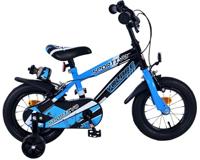 Volare sportivo kinderfiets - jongens - 12 inch - blauw zwart - twee handremmen - thumbnail