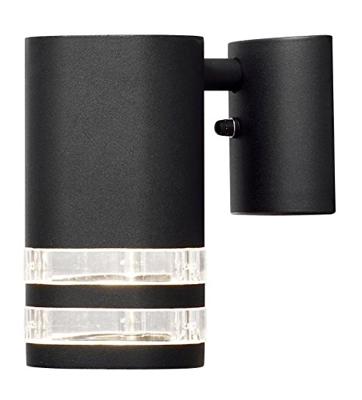 Konstsmide Modena Big 7515-750 Buitenlamp (wand) Halogeen GU10 35 W Zwart