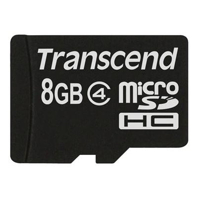 Transcend Standard microSDHC-kaart Industrial 8 GB Class 4 Transcend Standard microSDHC-kaart Industrial 8 GB Class 4