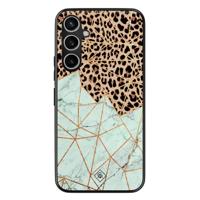 Samsung Galaxy S23 FE hoesje - Luipaard marmer mint - thumbnail