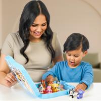 Bluey Play & Go speelkoffer + 8 figuren - thumbnail