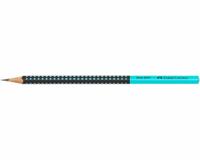 Faber Castell Grafietpotlood Grip 2001 - Zwart/Turquoise - thumbnail