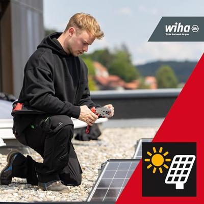 Wiha MC4 45796 Krimptang 1 stuks Photovoltaik-connector, Solar-connectoren 2.5 tot 6 mm² Wiha MC4 45796 Krimptang 1 stuks Photovoltaik-connector, Solar-connectoren 2.5 tot 6 mm²