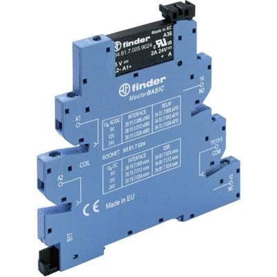 Finder Halfgeleiderrelais 39.10.7.006.9024 2 A Schakelspanning (max.): 24 V/DC 1 stuk(s) Finder Halfgeleiderrelais 39.10.7.006.9024 2 A Schakelspanning (max.): 24 V/DC 1 stuk(s)