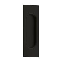 Hardbrass Schuifdeurkom rechthoekig Inca - puurzwart - thumbnail