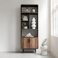 DTP Home Wandkast 'Evo' Teakhout, 220 x 80cm - thumbnail