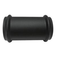 Wiesbaden Koppelstuk 32 mm tbv Vloerbuis Mat Zwart - thumbnail