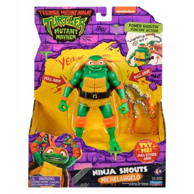 Boti Teenage mutant ninja turtles ninja shouts speelfiguur - michelangelo