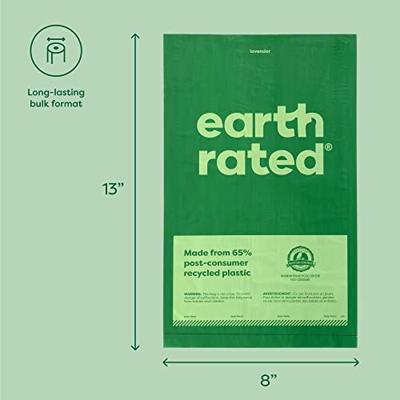 Hondetas Dispenser Earth Rated UNSCENTBIO300 Papier Plastic (300 uds) - thumbnail