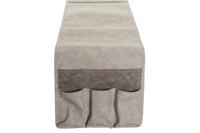 Houder voor afstandsbedieningen DKD Home Decor Grijs Lichtgrijs Donker grijs Polyurethaan 30 x 0,5 x 90 cm - thumbnail