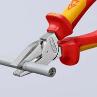 Knipex kracht-combinatietang - 200 mm - VDE geïsoleerd - 02 06 200 - thumbnail