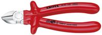 Knipex Zijsnijtang verchroomd dompelisolatie, VDE-getest 180 mm - 7007180 - thumbnail