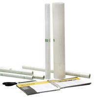 Apli zelfklevende plastic op rollen ft 1,5 m x 0,5 m (50 micron) - thumbnail