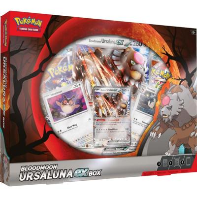 Pokemon TCG Scarlet & Violet Bloodmoon Ursaluna EX Box Pokemon TCG Scarlet & Violet Bloodmoon Ursaluna EX Box