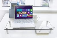 Digitus DA-90358 Monitorstandaard Hoogte: 8 tot 8 cm Glas - thumbnail