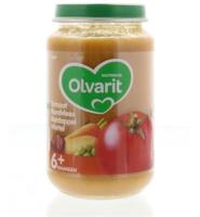 Olvarit 6+ Maanden Tomaat Rundvlees Aardappel 200g bij Jumbo - thumbnail