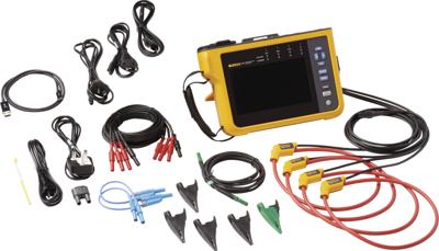 Fluke 1777, Power Quality Analyzer Netwerkanalyser Met logger, Incl. stroomtang 1 set