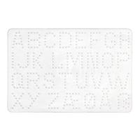 Hama strijkkralenbordje - letters - thumbnail