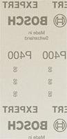 Bosch Accessories EXPERT M480 2608900760 Schuurnet voor vlakschuurmachine Ongeperforeerd Korrelgrootte (num) 400 (l x b) 186 mm x 93 mm 50 stuk(s) - thumbnail