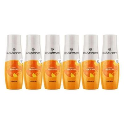 Set van 6 SODASTREAM CITRUS-smaakconcentraten - 440 ml