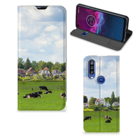 Motorola One Action Hoesje maken Koeien - thumbnail