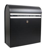 Brievenbus Allux KS200 zwart - thumbnail