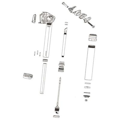 ROCKSHOX ontluchtingsschroef bleed screw rs 10pcs. reverb 10 pcs.