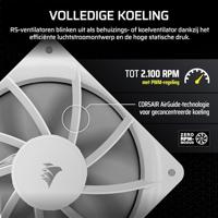 Corsair CO-9050192-WW PC-ventilator Wit (b x h x d) 120 x 25 x 120 mm - thumbnail