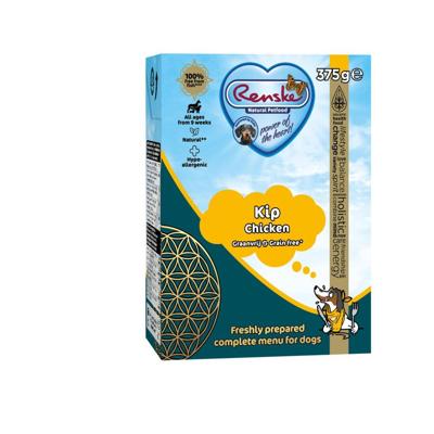 Renske Graanvrij vers bereid kip natvoer hond (tetra) 24 x 375 g