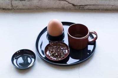 SERAX - Terres de Reves - Bowl M 13,5cm Misty Grey Dark Blue