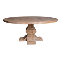 PTMD Ronde Eettafel 'Elm White' 180cm, Iepenhout - thumbnail