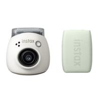 Fujifilm INSTAX PAL digital camera, Milky White + printer mini Link 3, Sage Green - thumbnail