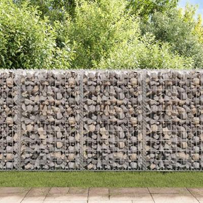 Gabion mand 200x50x100 cm gegalvaniseerd staal - thumbnail