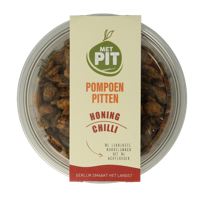 Met PIT Pompoenpitten honing chili 150 Gram - thumbnail