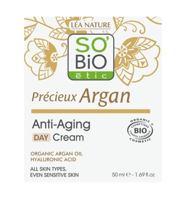 SO'BiO étic SO'BiO étic Précieux Argan Anti-Aging dagcreme
