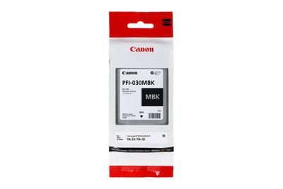 Originele inktcartridge Canon PFI-030 MBK Mat zwart