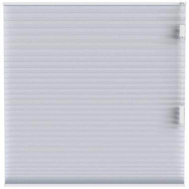 Fenstr plisségordijn Chicago dubbel 25mm verduisterend - wit (10328)