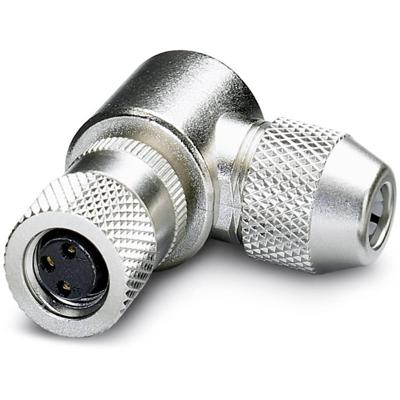 Phoenix Contact 1436479 Sensor/actuator connector, niet geassembleerd M8 Aantal polen (sensoren): 3 Bus, haaks 1 stuk(s) Piece