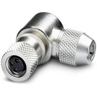 Phoenix Contact 1436479 Sensor/actuator connector, niet geassembleerd M8 Aantal polen (sensoren): 3 Bus, haaks 1 stuk(s) Piece - thumbnail