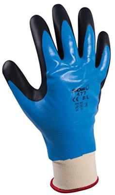 Showa handschoenen - 477 - maat XXL - blauw / zwart - nitril - thermal