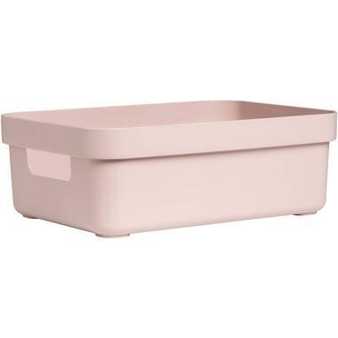 Sigma home box 9 liter - roze - 35,2x25,3x12,2 cm