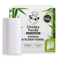 The Cheeky Panda Keukenpapier - fsc bamboe - 2-laags - 2st - thumbnail